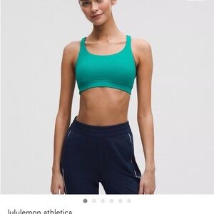 Lululemon Athletica Teal Sports Bra